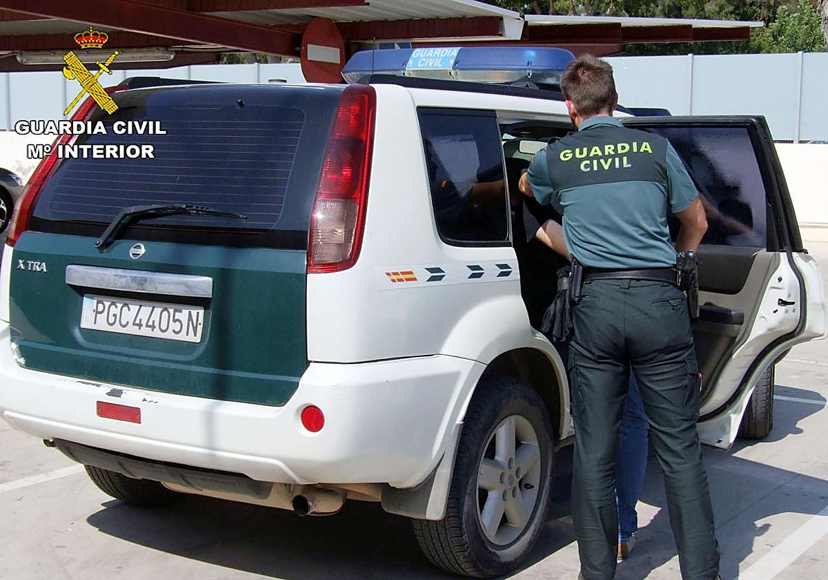 Imagen de la detención.