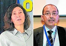 Carmen Ruiz Abellón y Juan Monzó.