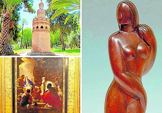 Palomar de Villa Carmen, 'La Adoración de los Reyes' y una escultura de José Planes