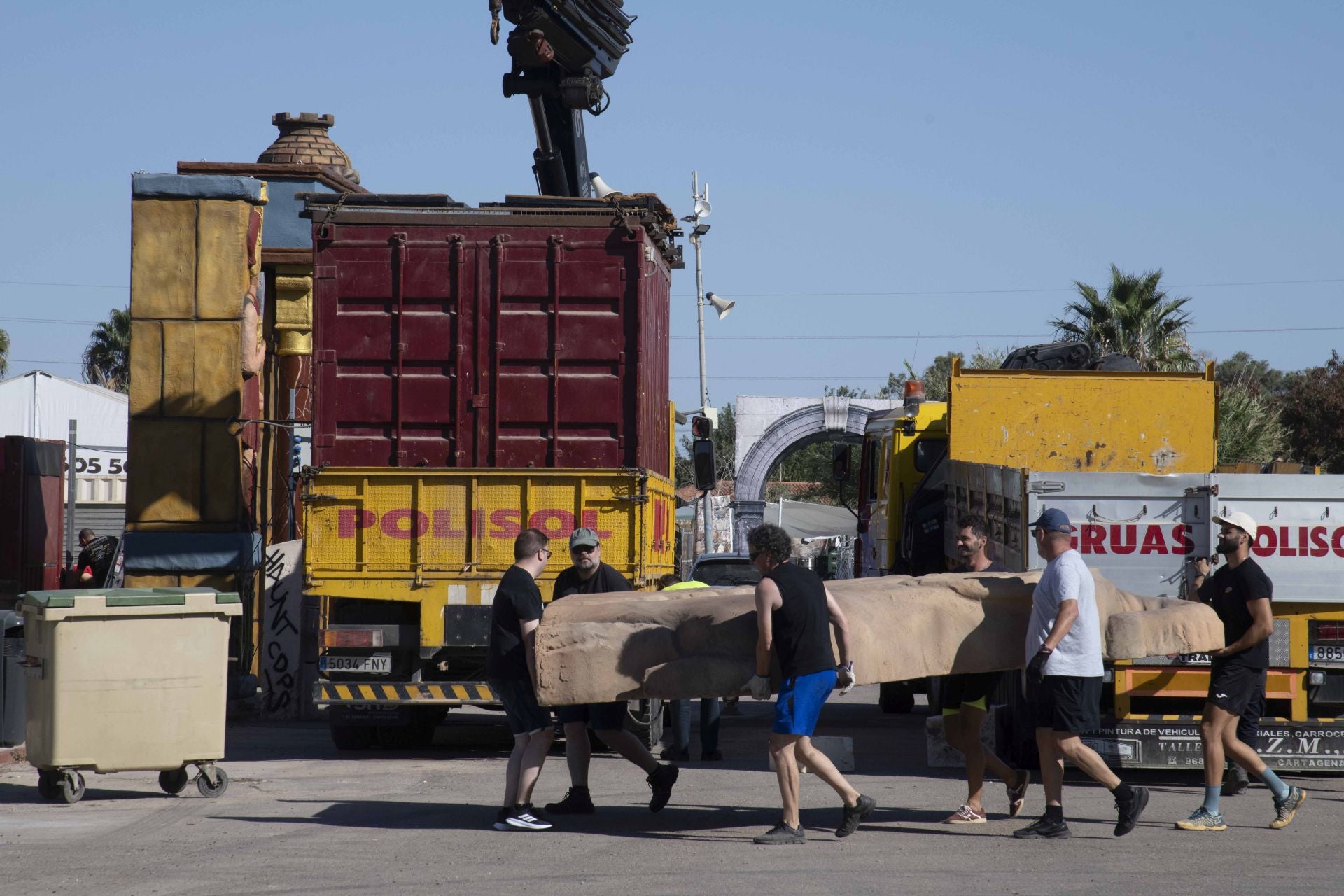 Carthagineses y Romanos inician la cuenta atrás con el montaje del campamento
