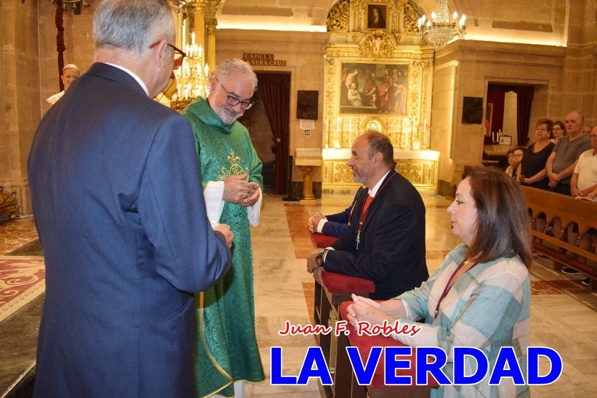 Imágenes de la toma de posesión de Antonio Reinón como Secretario de la Comisión de Festejos de Caravaca