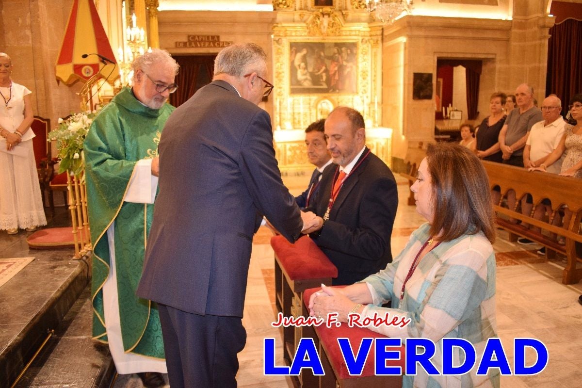 Imágenes de la toma de posesión de Antonio Reinón como Secretario de la Comisión de Festejos de Caravaca