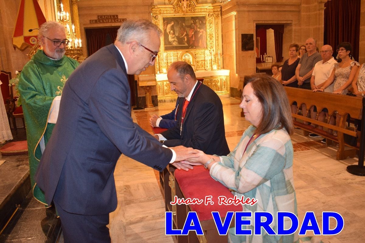 Imágenes de la toma de posesión de Antonio Reinón como Secretario de la Comisión de Festejos de Caravaca