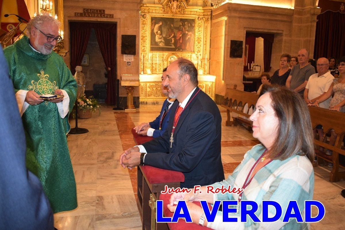 Imágenes de la toma de posesión de Antonio Reinón como Secretario de la Comisión de Festejos de Caravaca