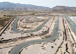 Vistas del circuito de velocidad de Fuente Álamo.