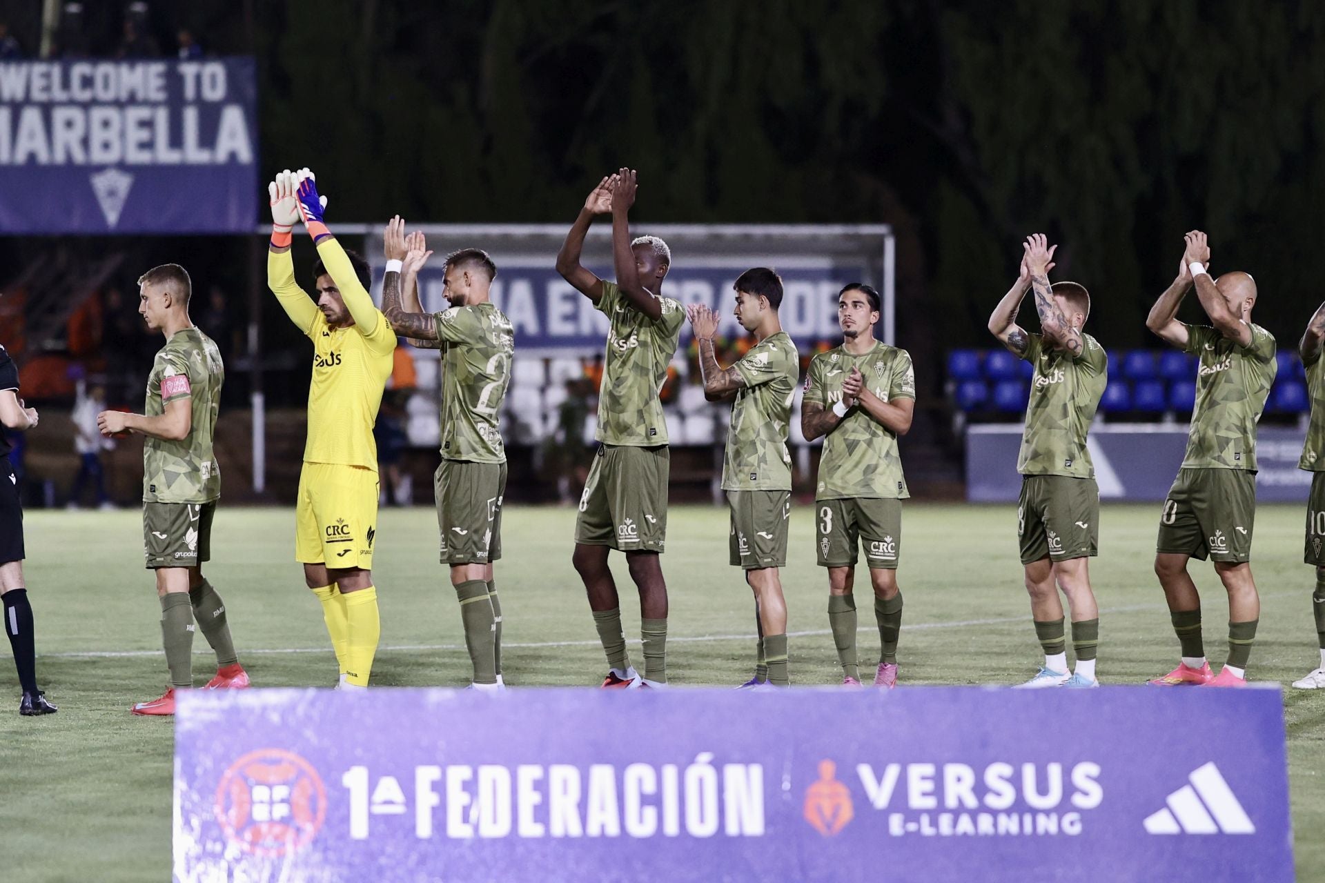 La derrota del Real Murcia en Marbella, en imágenes