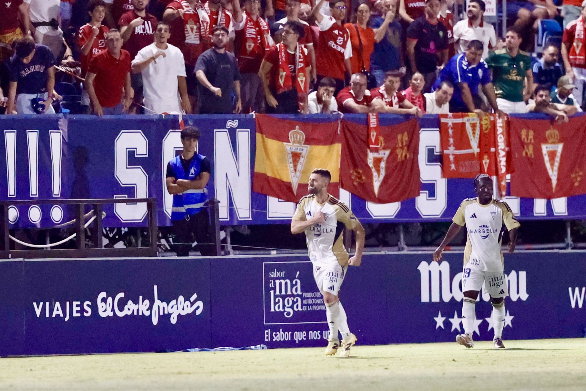 La derrota del Real Murcia en Marbella, en imágenes