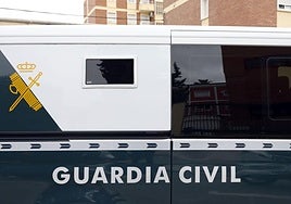 Un furgón de la Guardia Civil, en una foto de archivo.