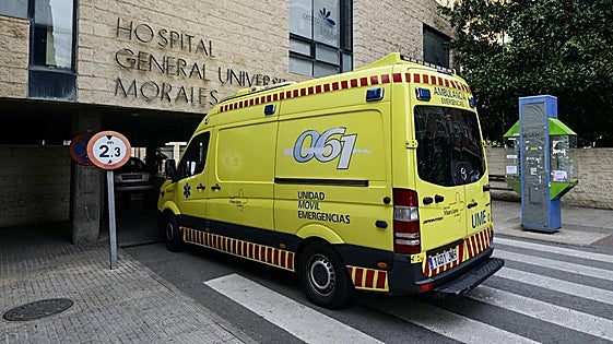 Herido un motorista en un accidente con un vehículo en Lorquí