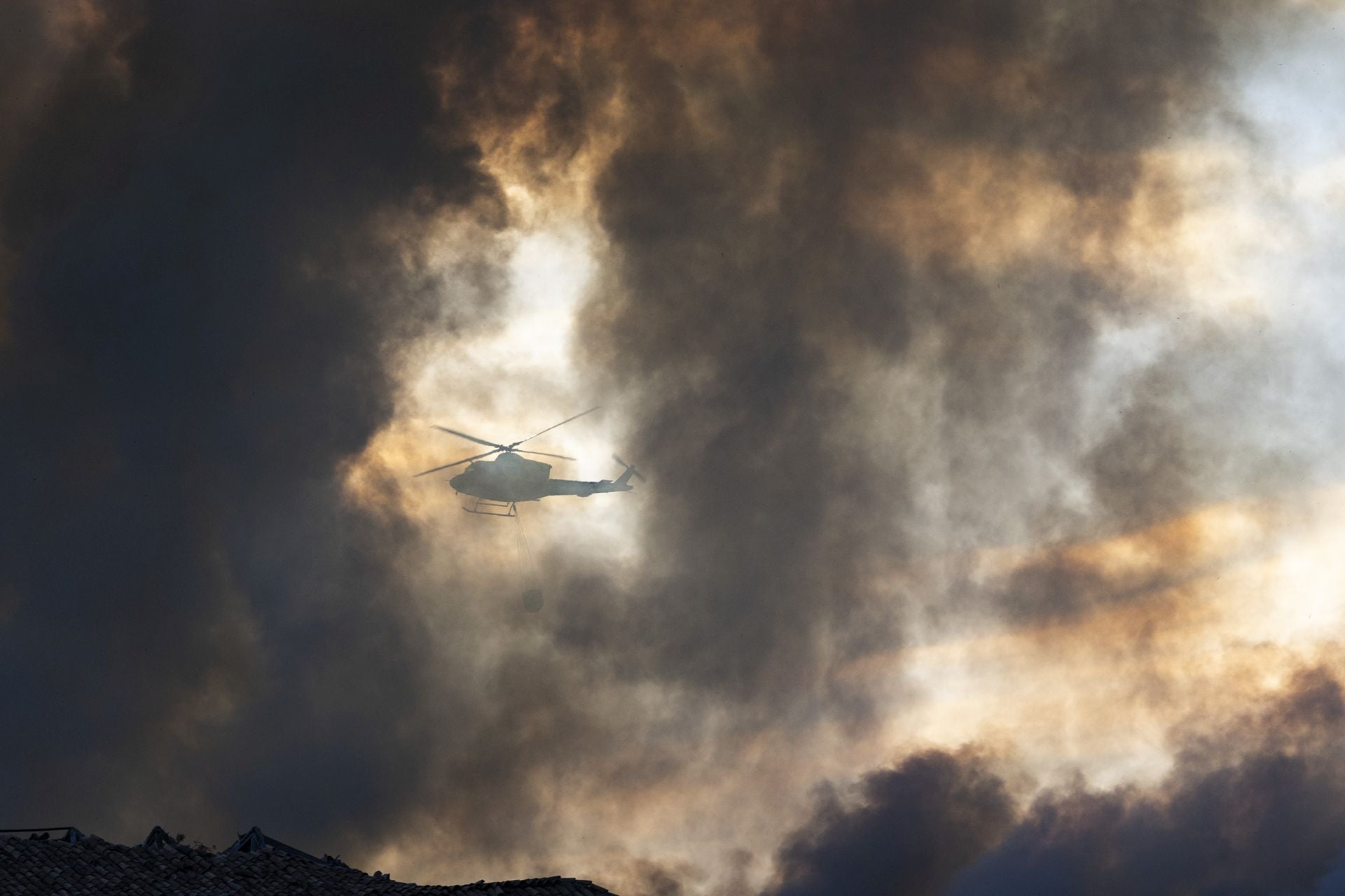 El incendio forestal del Carmolí, en imágenes