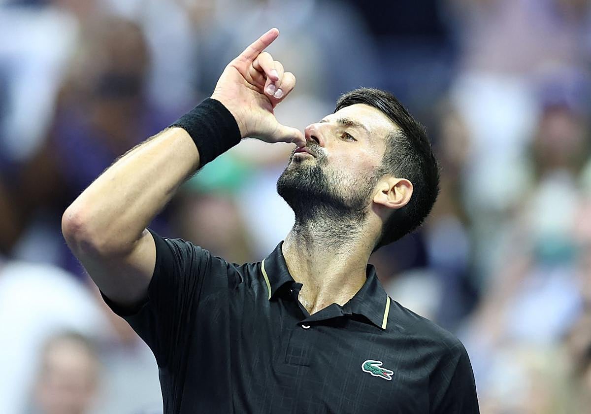 Un rival muy peligroso. Novak Djokovic tras vencer a Fritz.