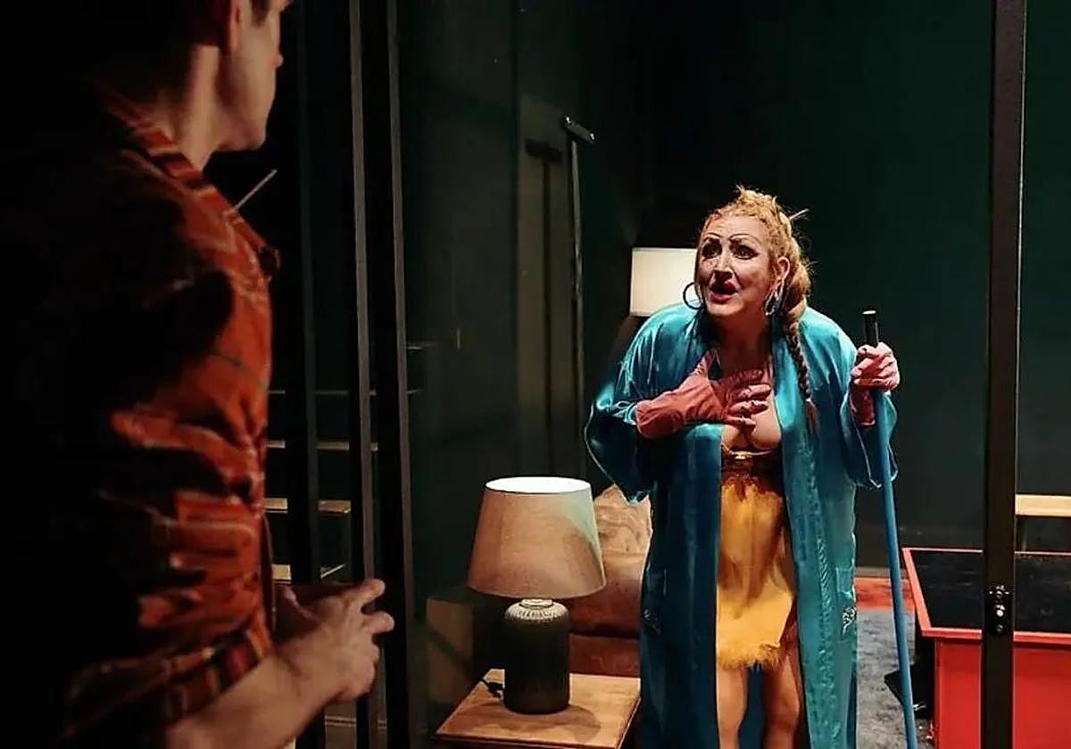 Gloria Albalate, una de las protagonistas de 'Goteras'.