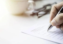 Imagen de archivo de una persona