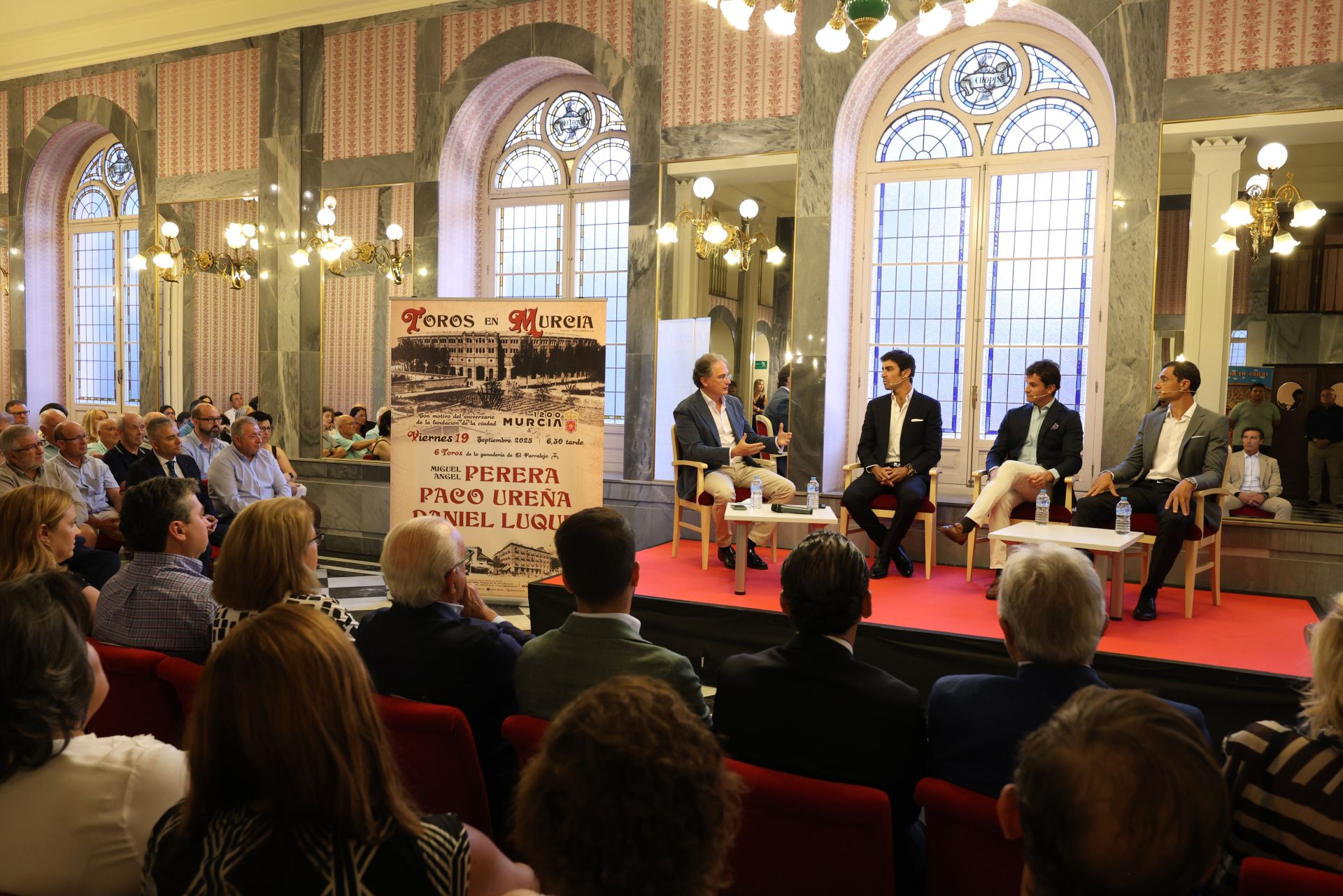 Presentación de la corrida conmemorativa del 1.200 aniversario de la ciudad de Murcia