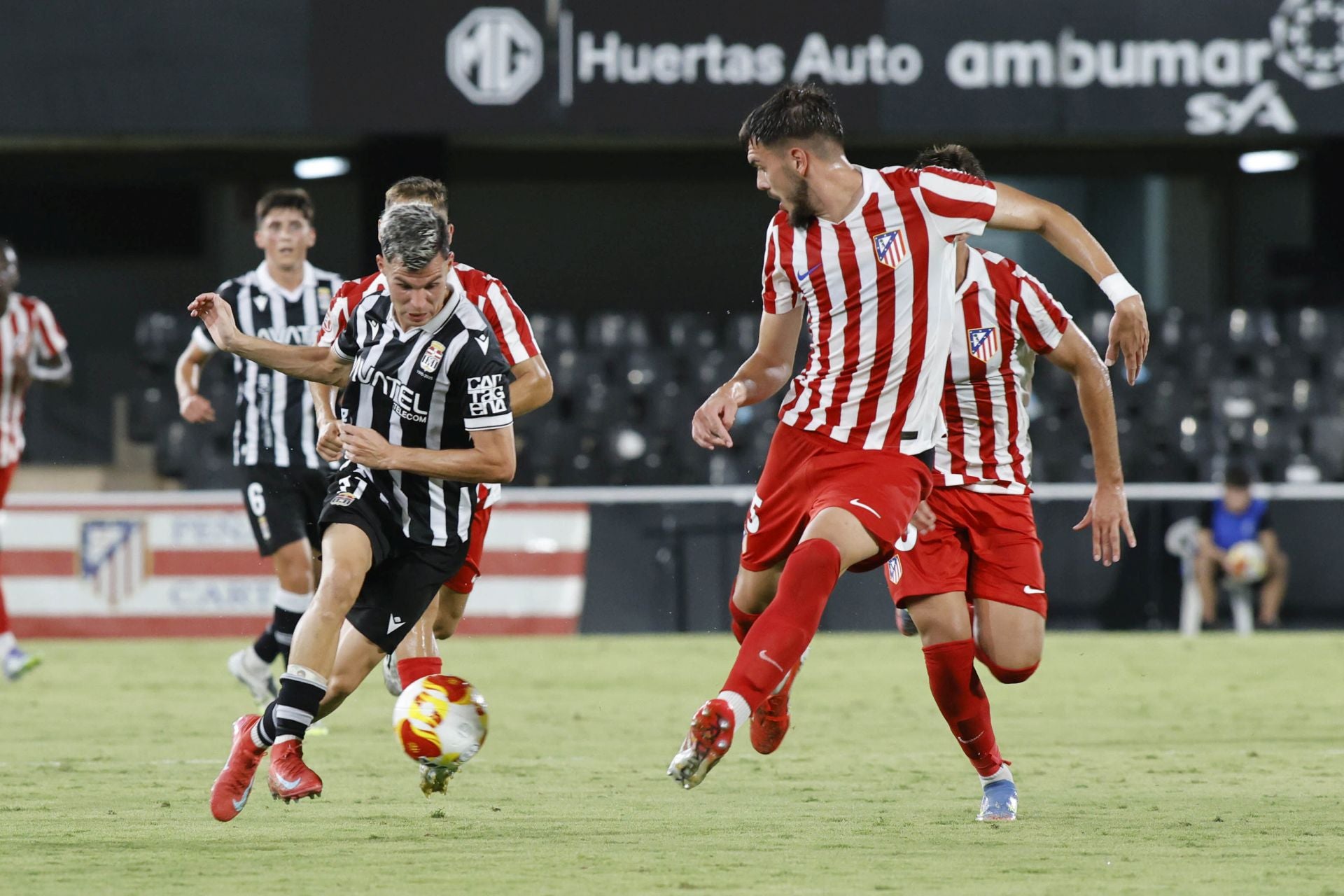 La victoria del Cartagena frente al Atlético Madrileño, en imágenes