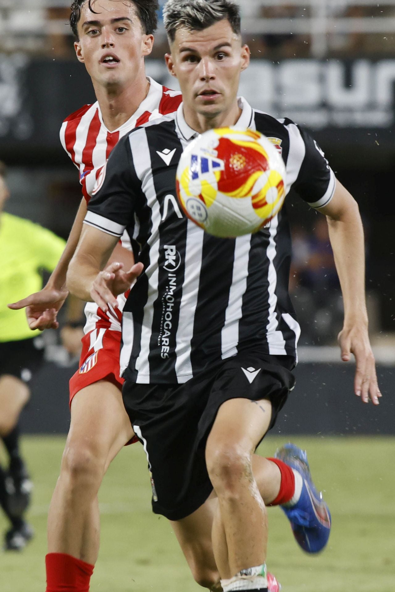 La victoria del Cartagena frente al Atlético Madrileño, en imágenes