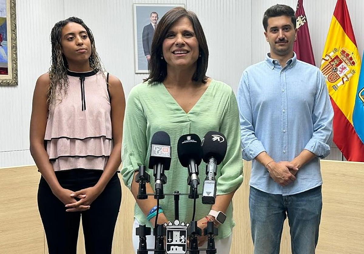 Pepi García, en el centro.