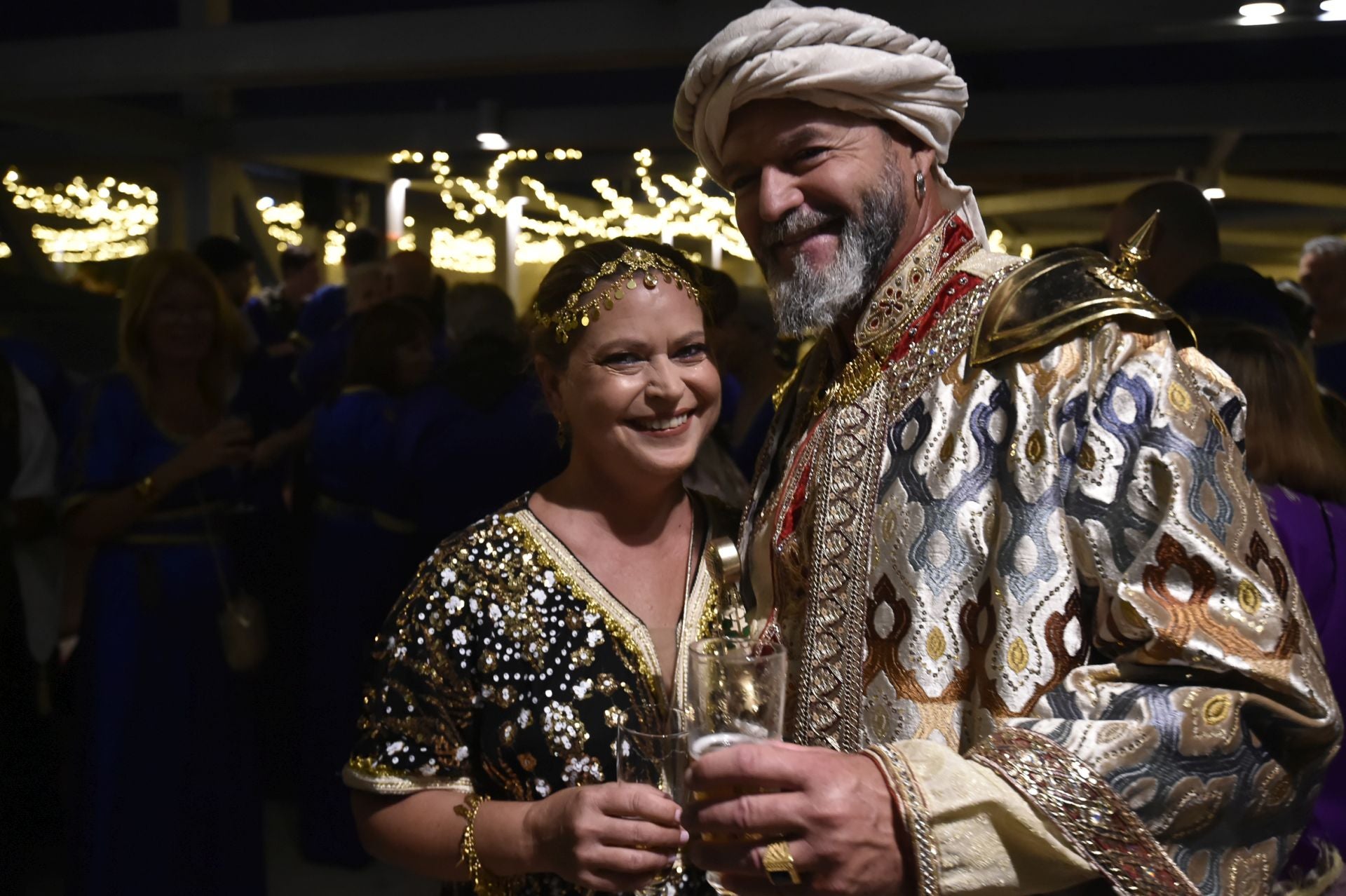 La cena medieval de las Fiestas de Moros y Cristianos de Murcia, en imágenes