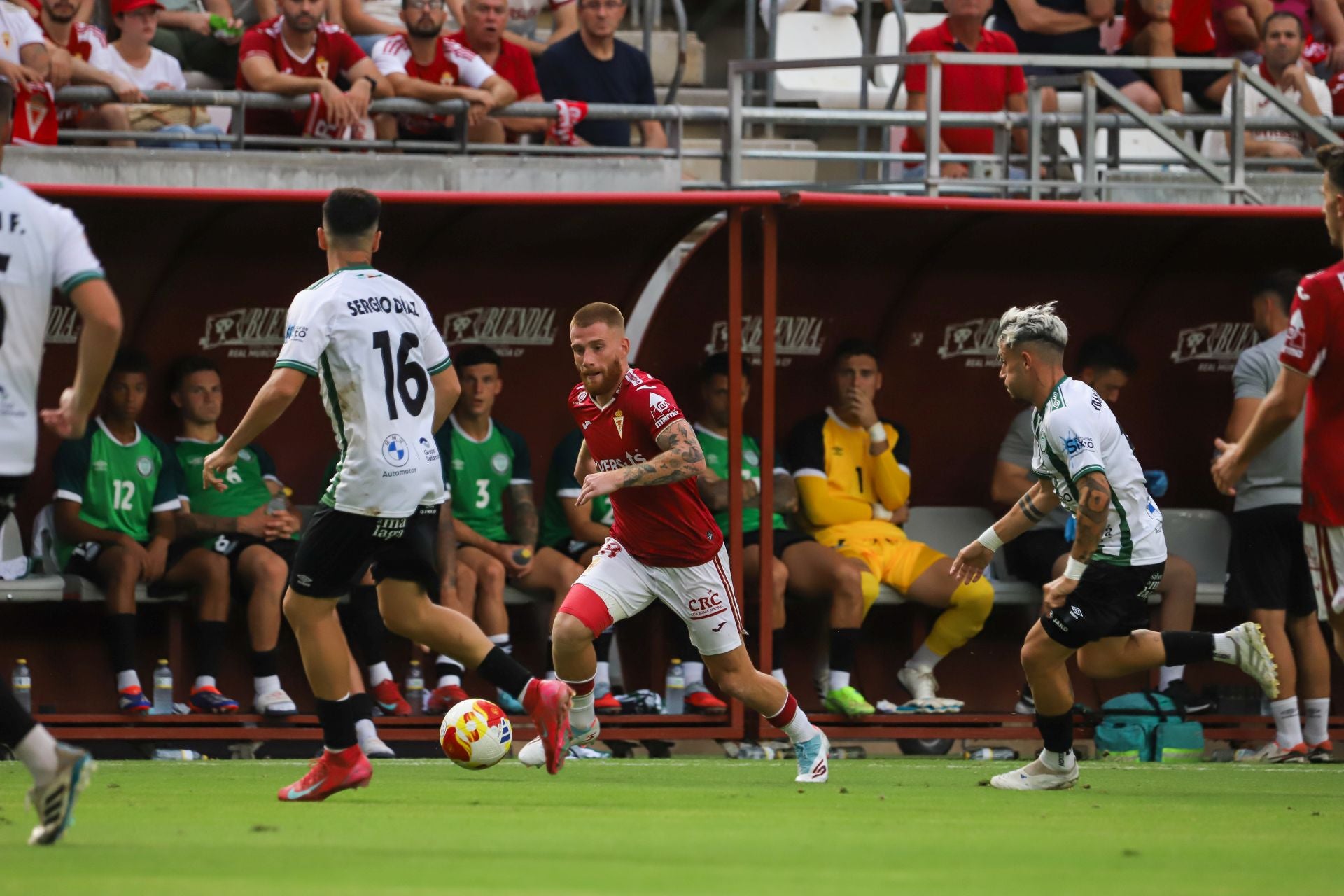Las imágenes del Real Murcia-Torremolinos (1-0)