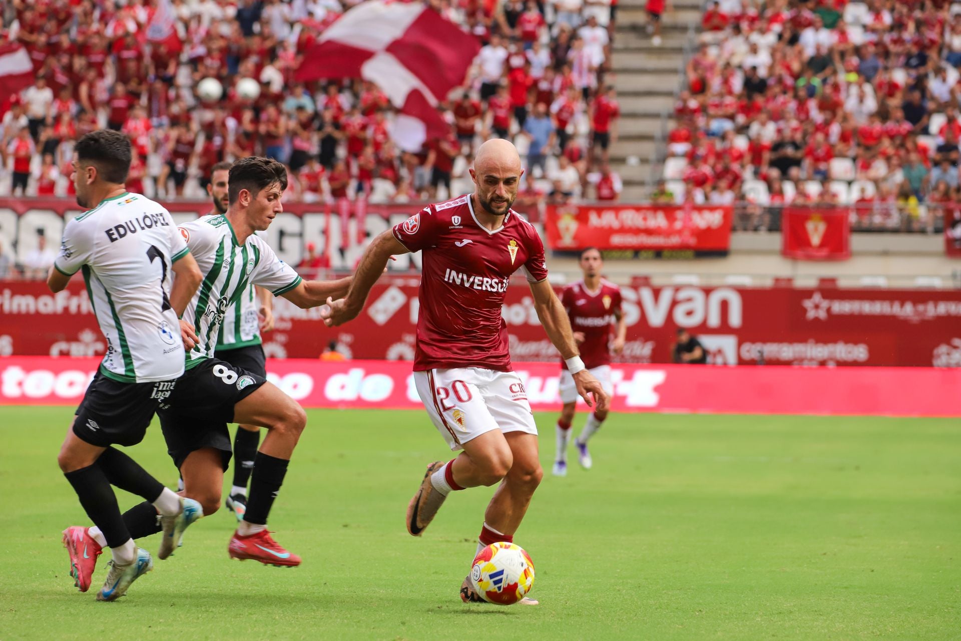 Las imágenes del Real Murcia-Torremolinos (1-0)