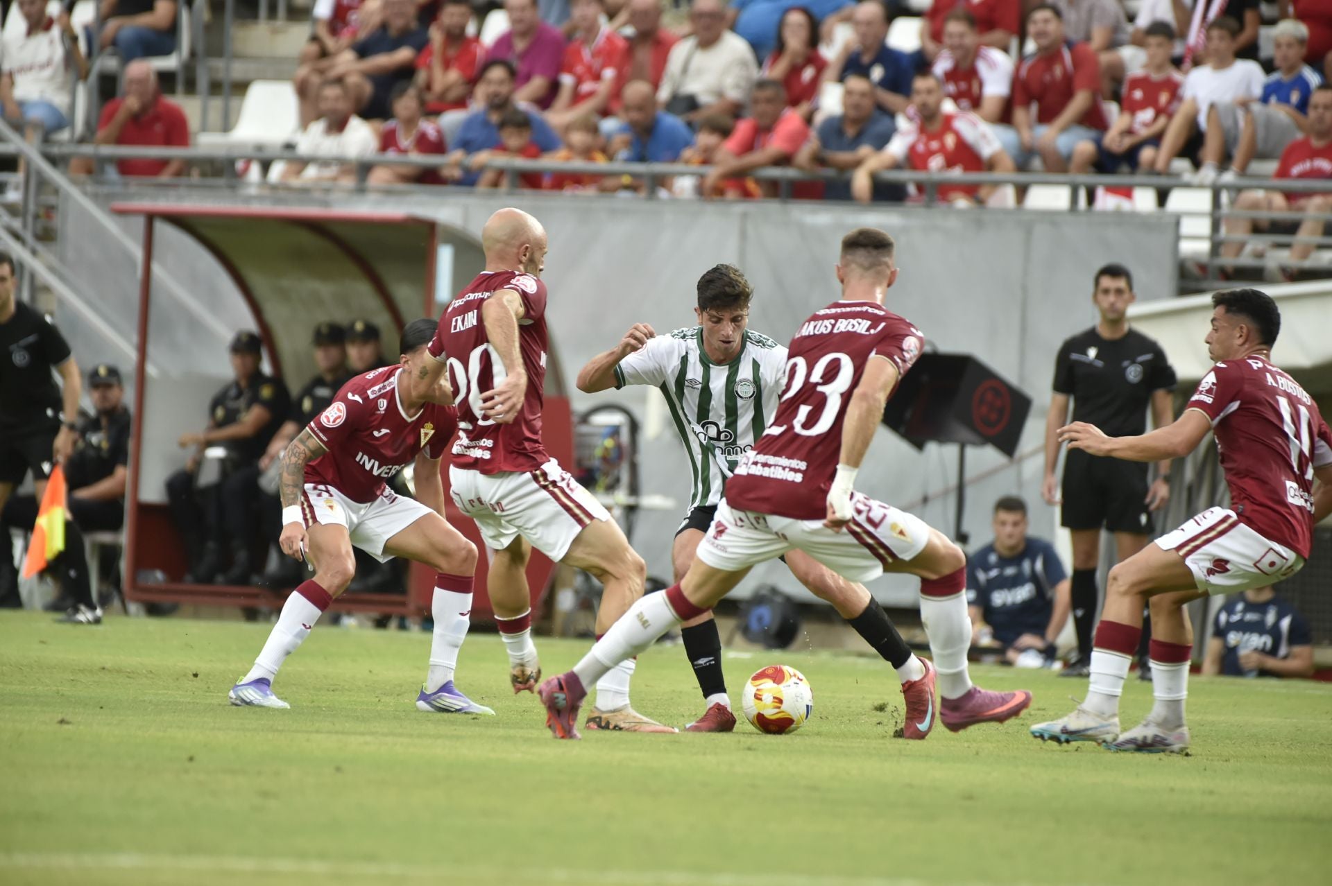 Las imágenes del Real Murcia-Torremolinos (1-0)