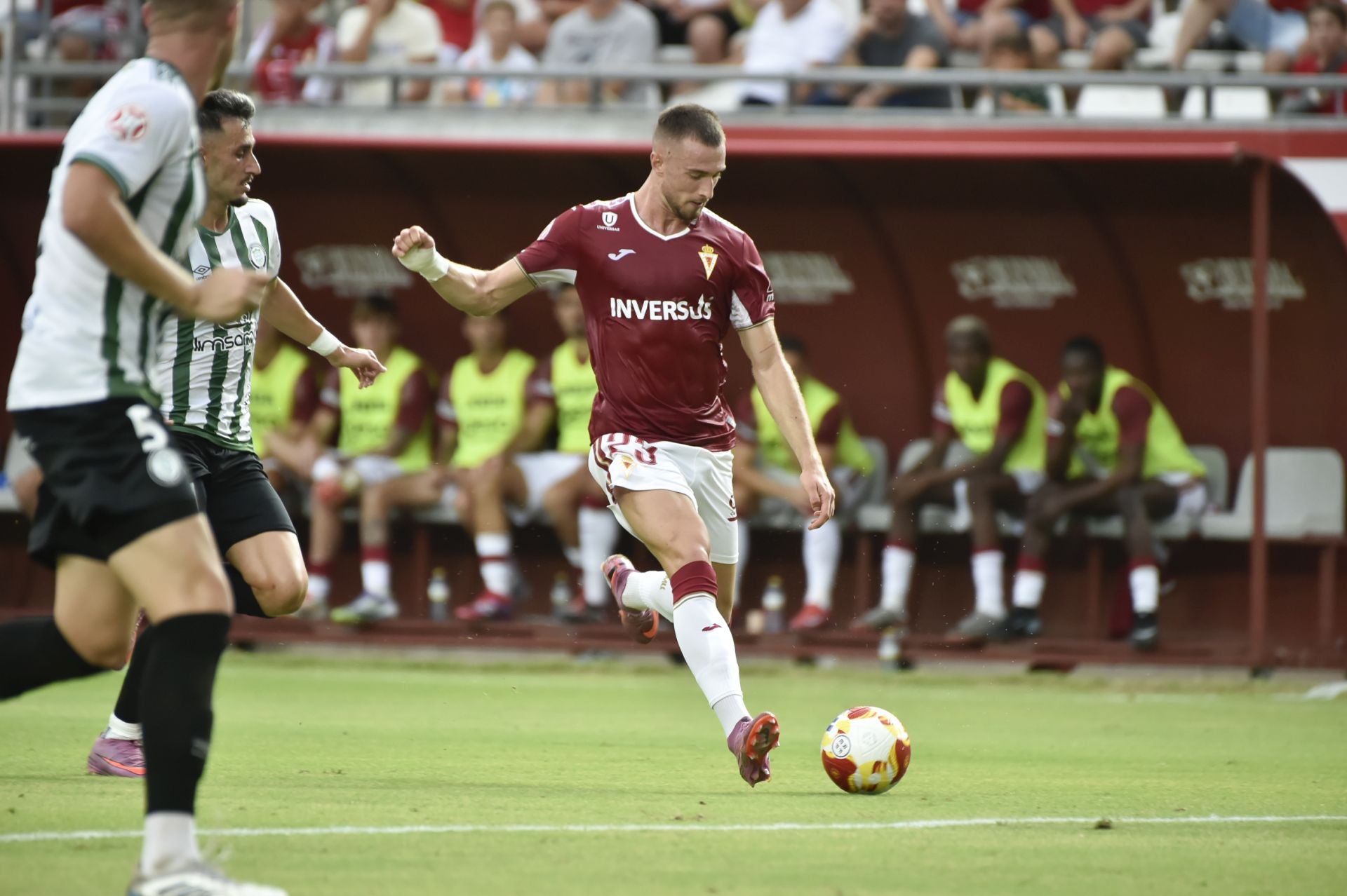 Las imágenes del Real Murcia-Torremolinos (1-0)