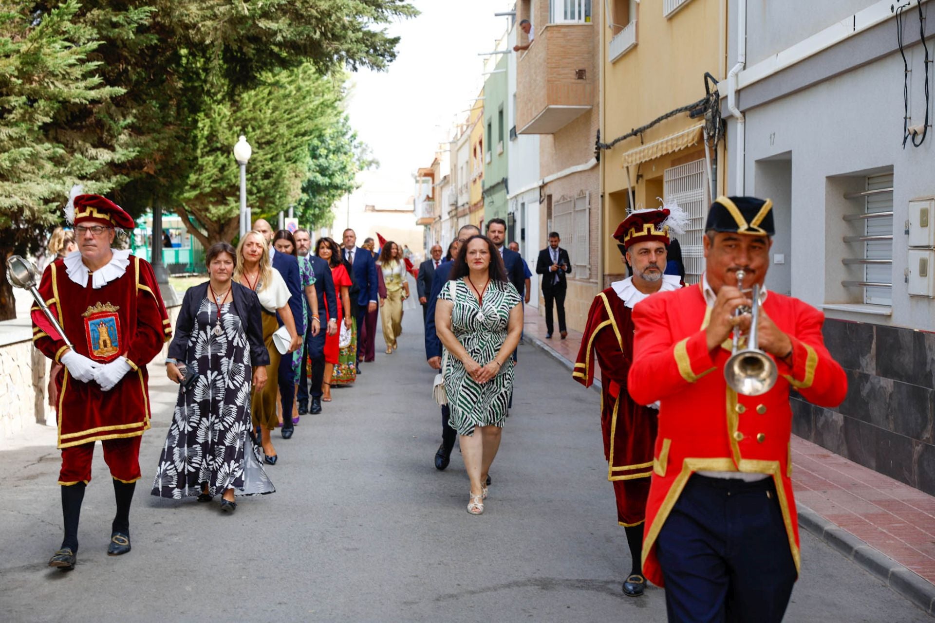 La misa mayor de la Patrona de Lorca, en imágenes