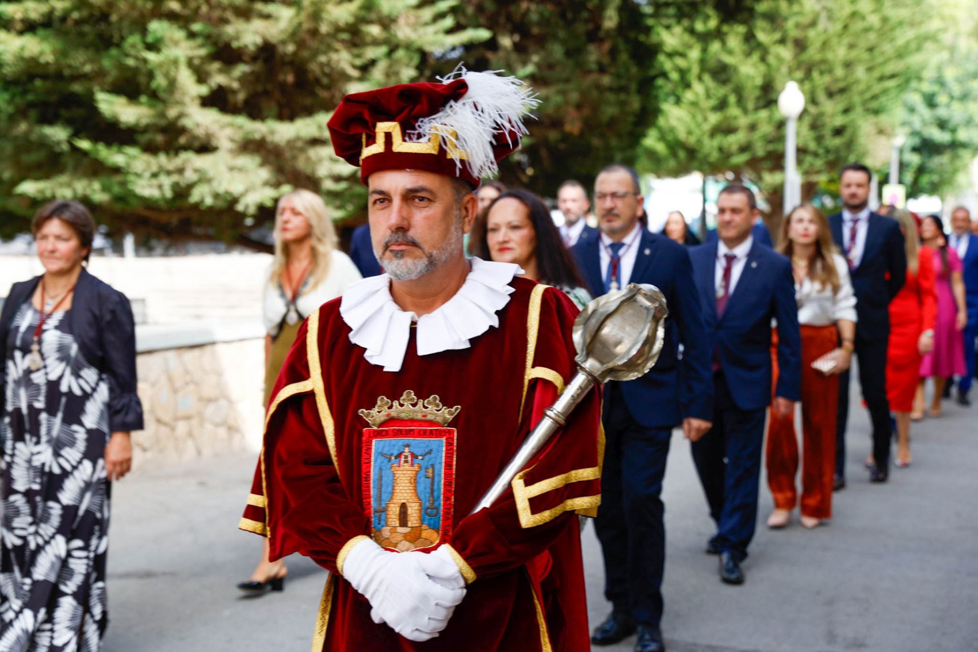 La misa mayor de la Patrona de Lorca, en imágenes