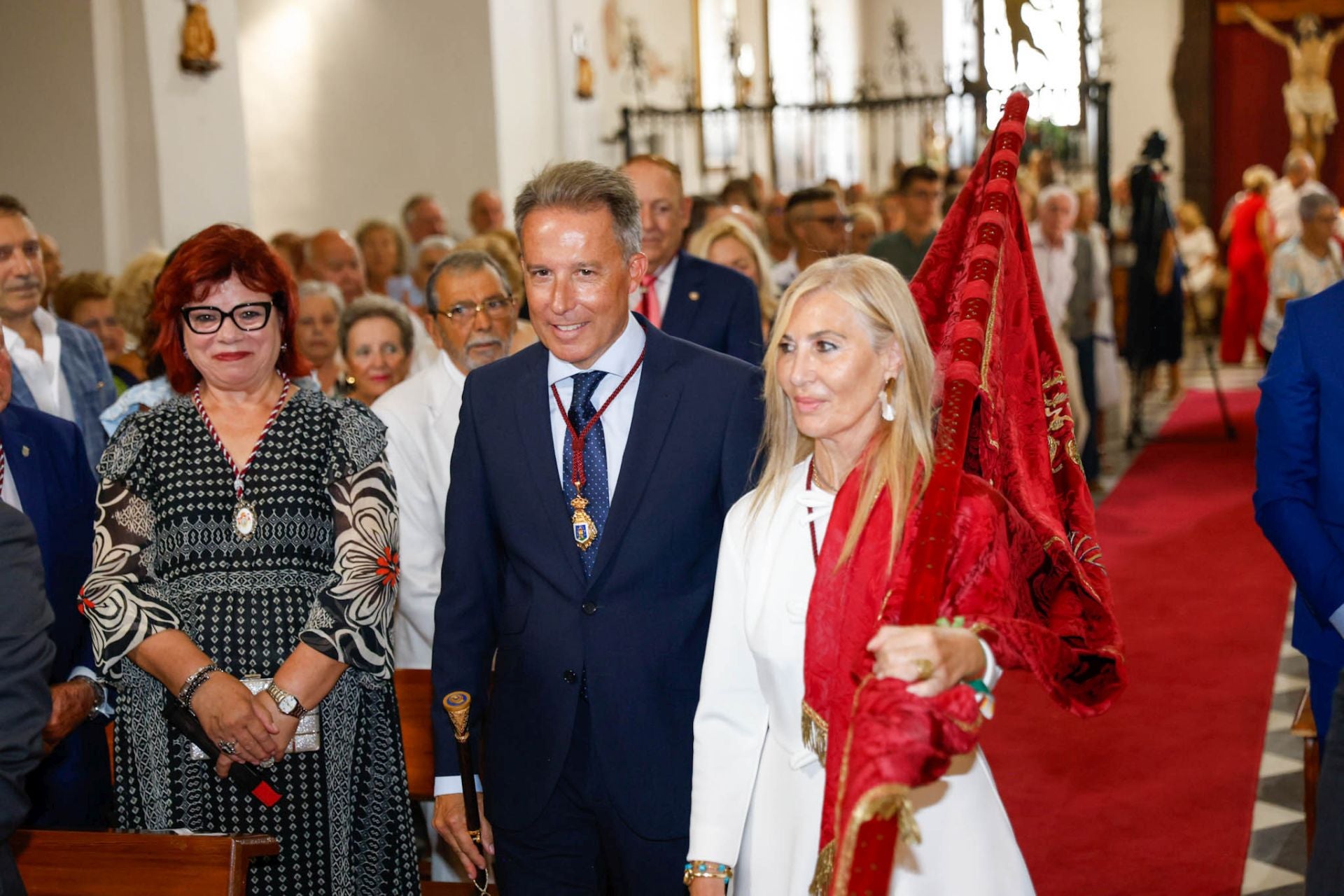 La misa mayor de la Patrona de Lorca, en imágenes