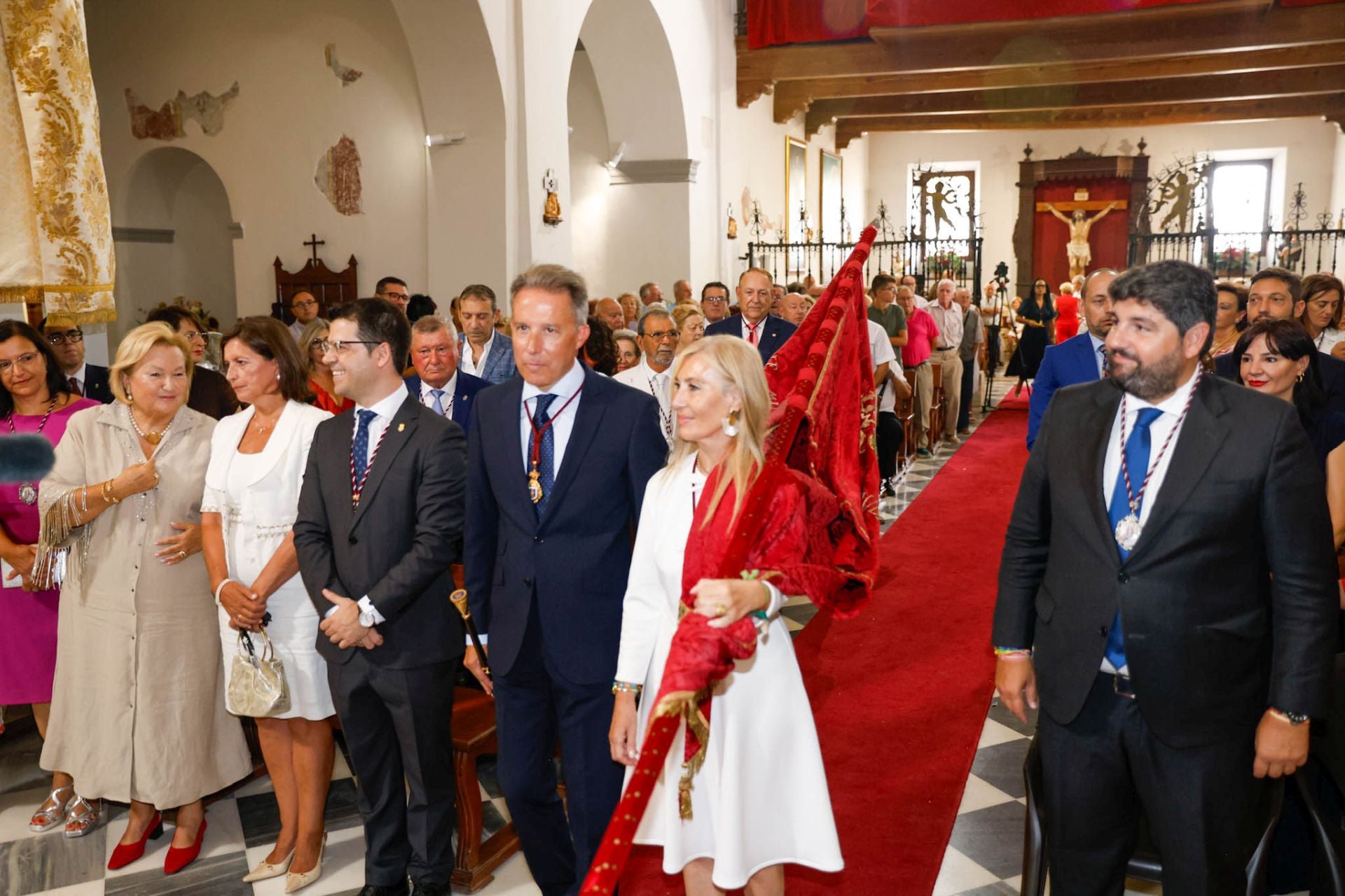 La misa mayor de la Patrona de Lorca, en imágenes