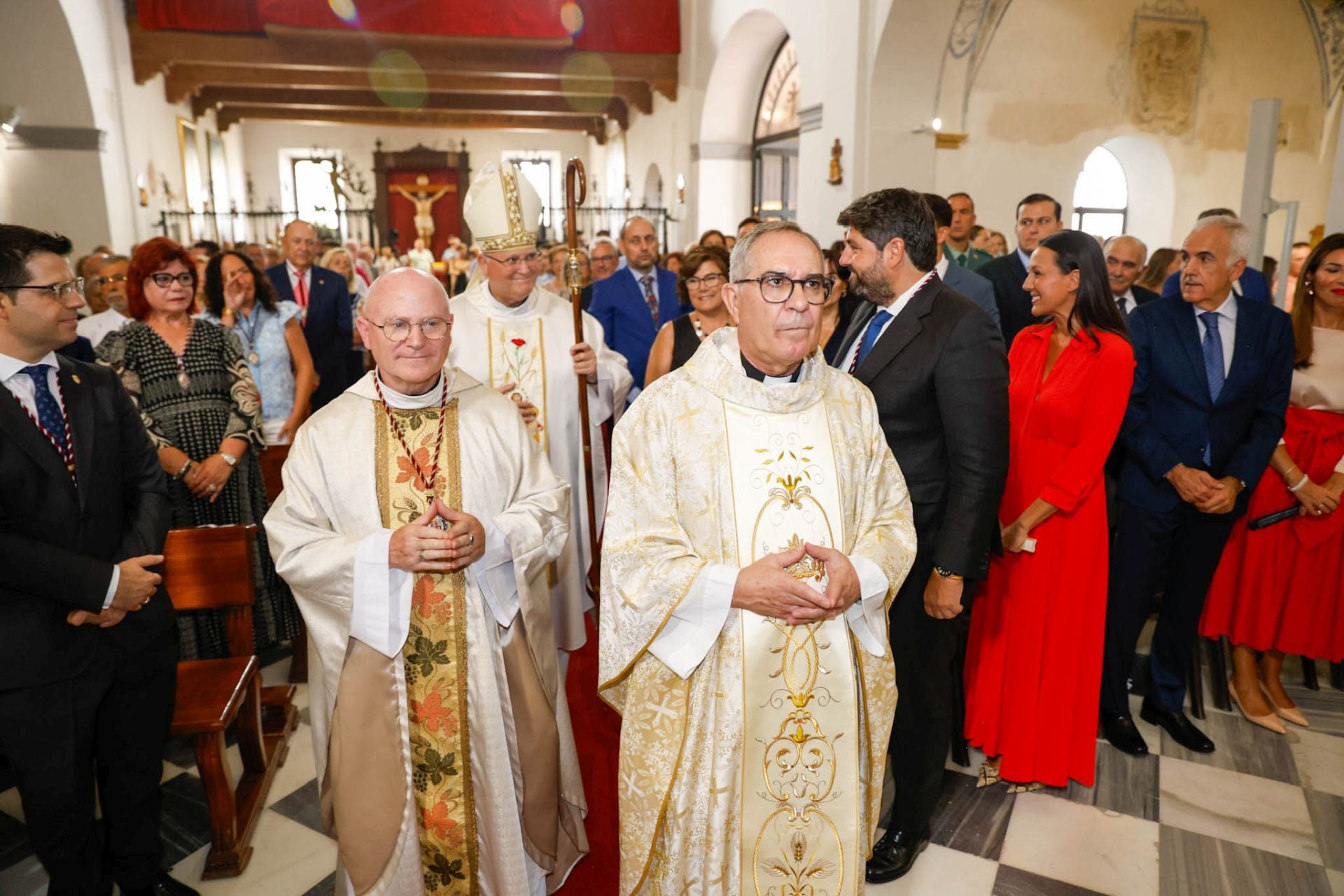 La misa mayor de la Patrona de Lorca, en imágenes