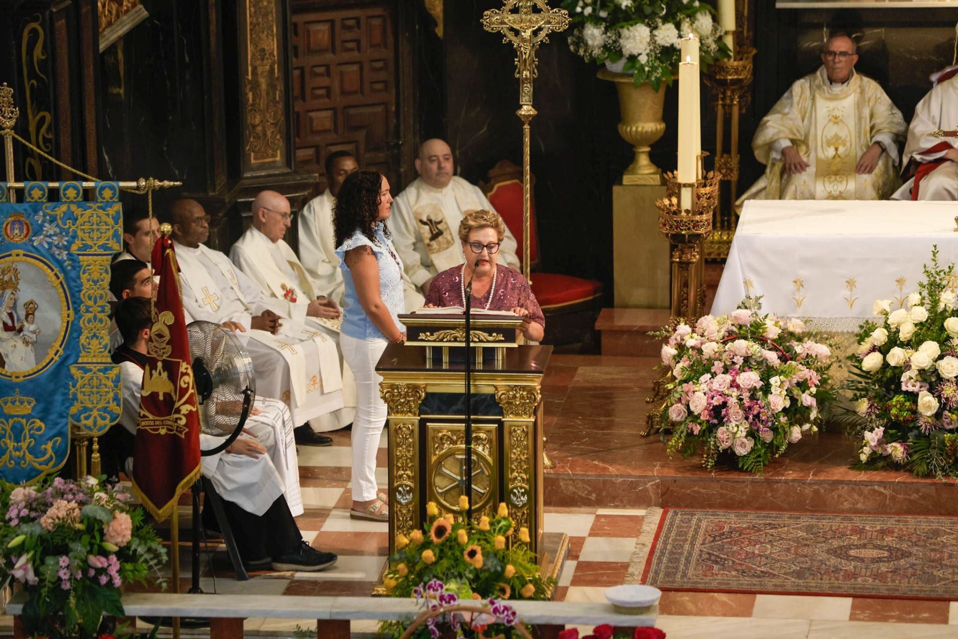 La misa mayor de la Patrona de Lorca, en imágenes