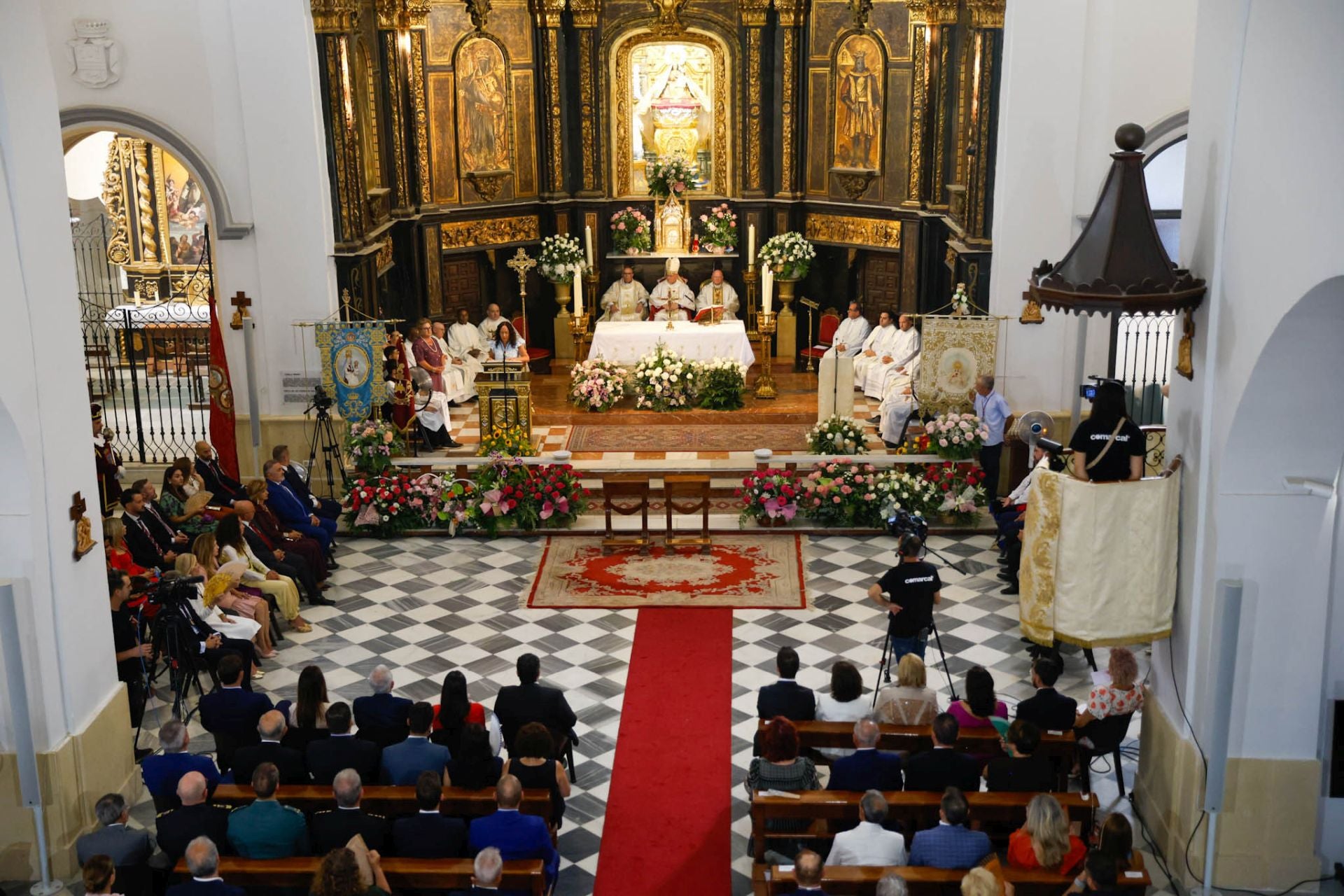 La misa mayor de la Patrona de Lorca, en imágenes