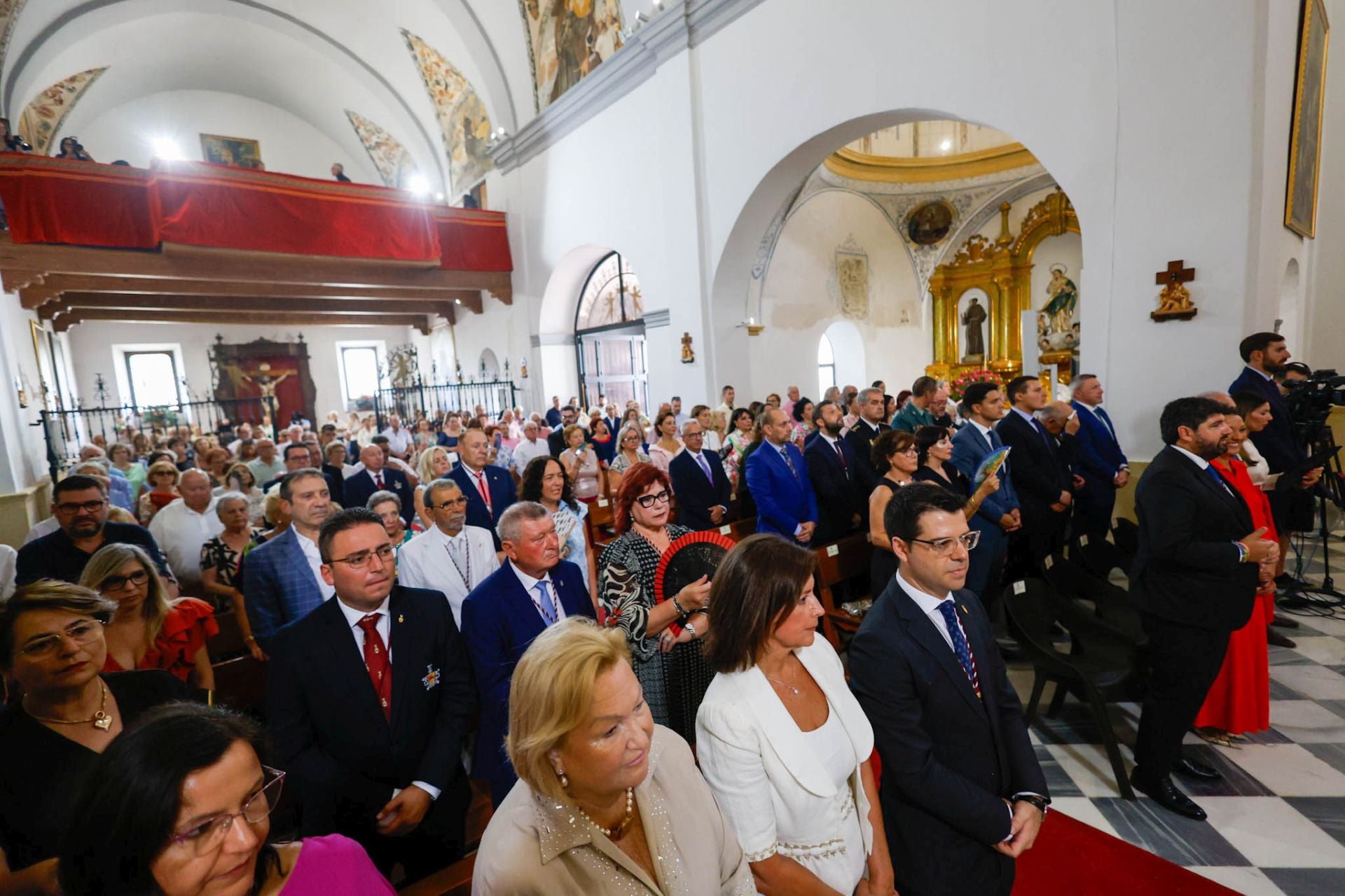 La misa mayor de la Patrona de Lorca, en imágenes