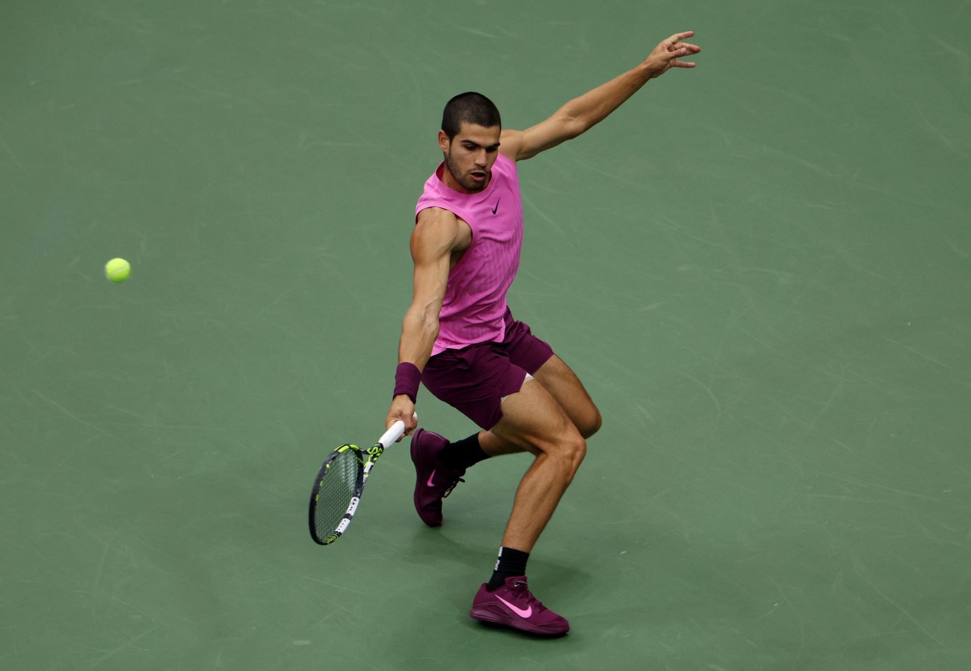 Las imágenes del duelo entre Carlos Alcaraz y Jannik Sinner