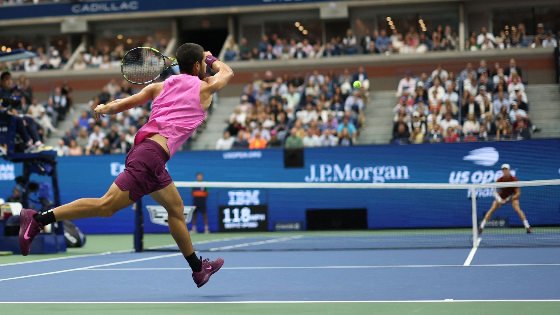 Las imágenes del duelo entre Carlos Alcaraz y Jannik Sinner