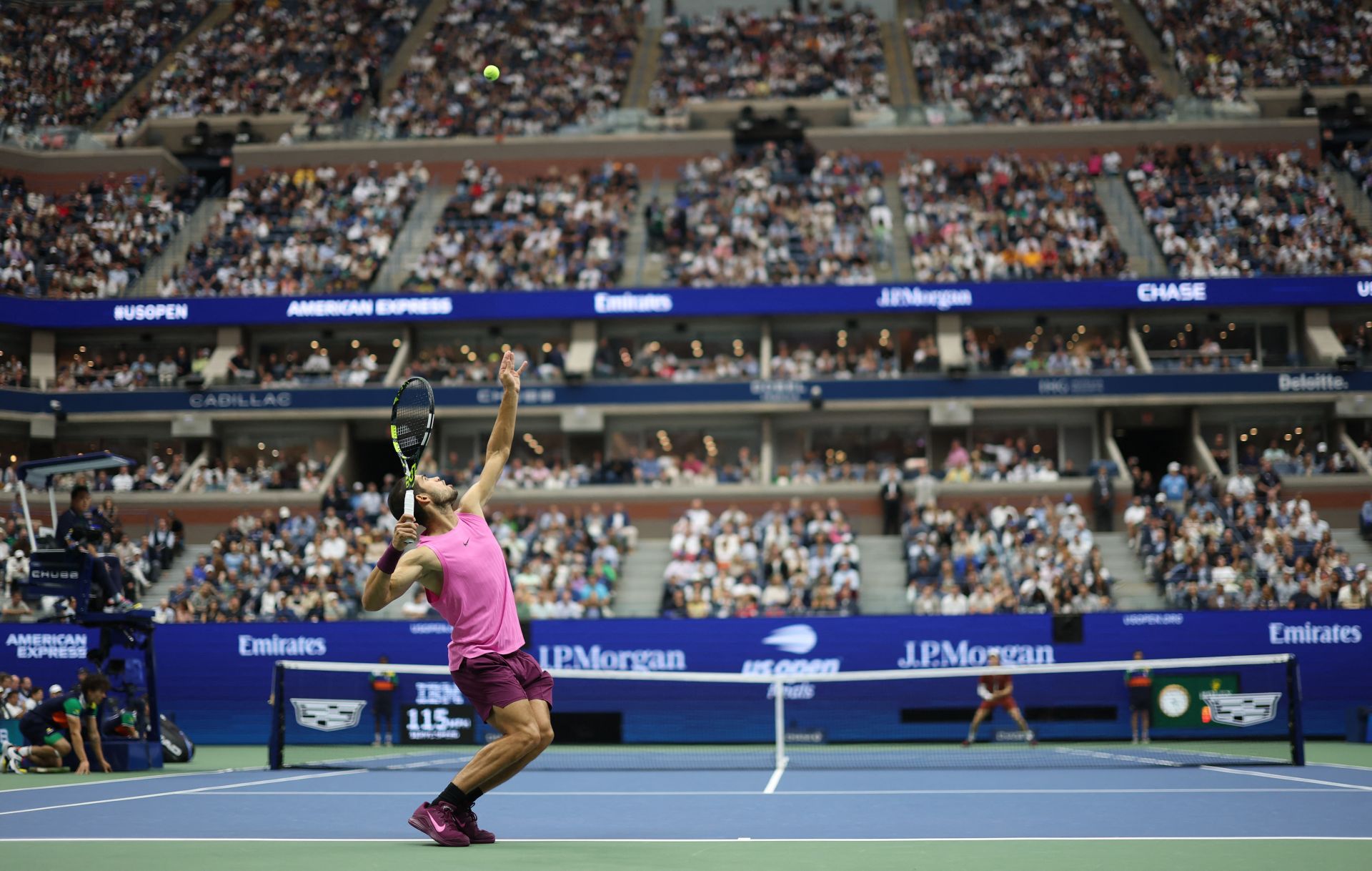 Las imágenes del duelo entre Carlos Alcaraz y Jannik Sinner