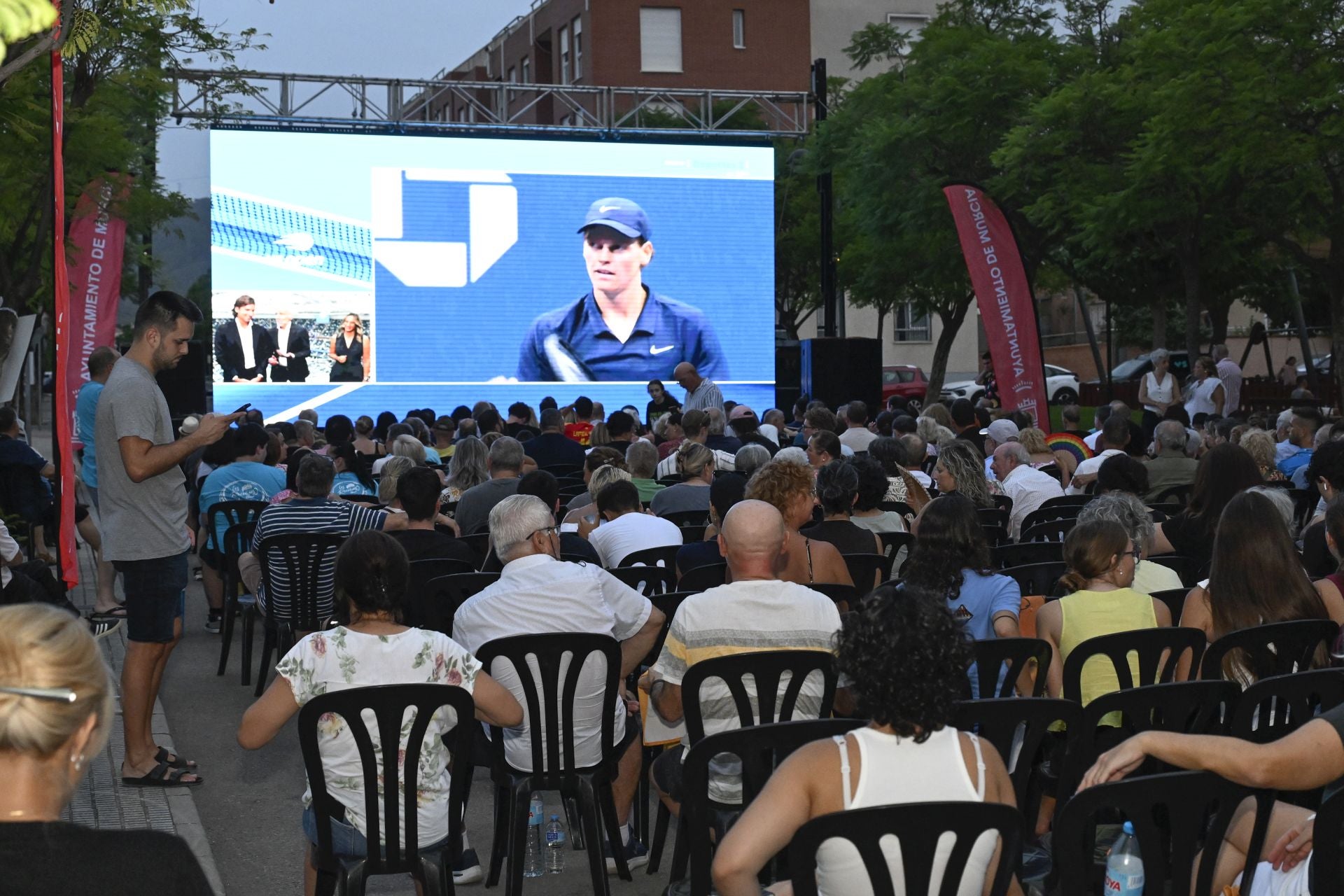 El Palmar vibra con la victoria de Carlos Alcaraz