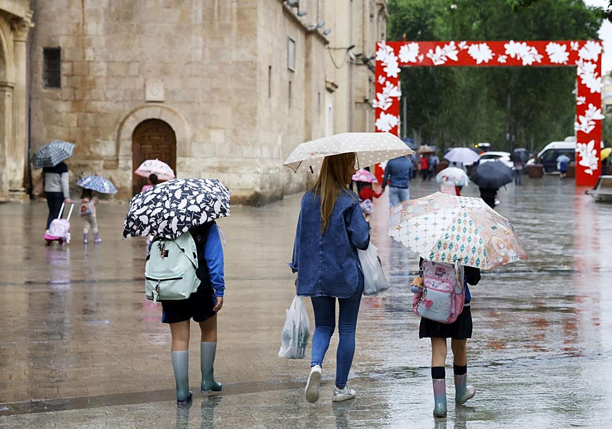 Las lluvias volverán a la Región este lunes y martes.