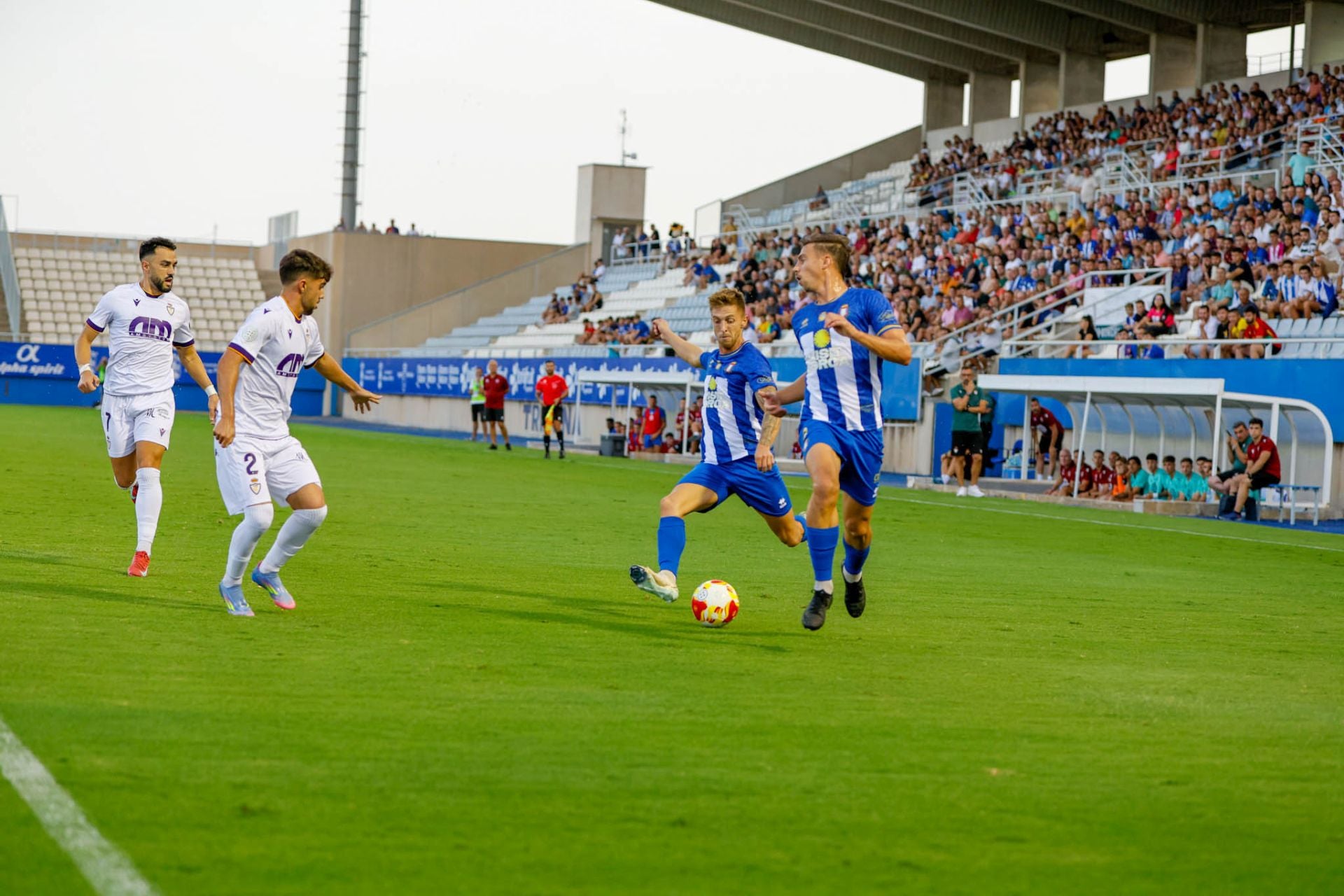 Las imágenes del Lorca-Jaén (0-0)
