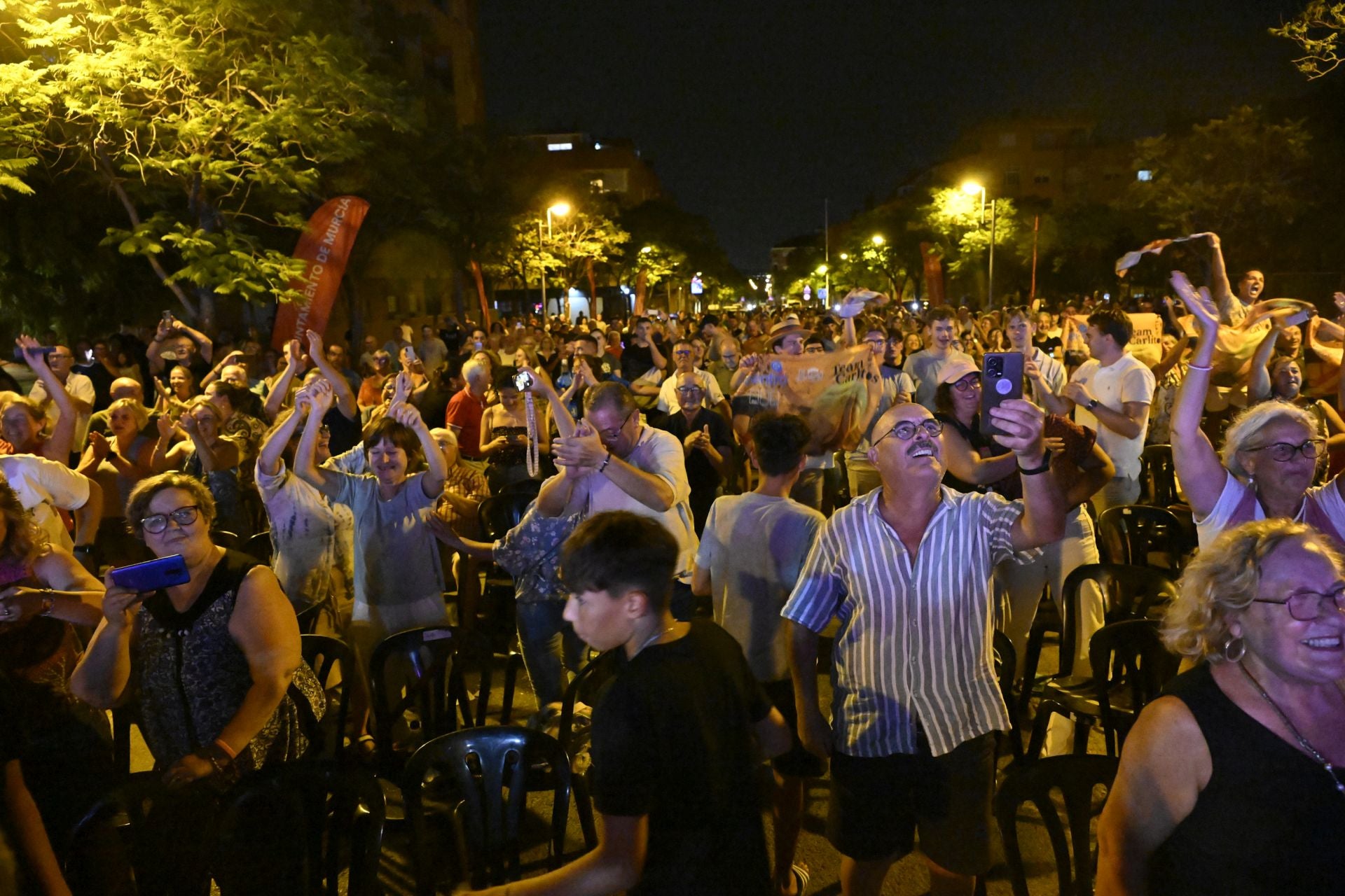 El Palmar vibra con la victoria de Carlos Alcaraz