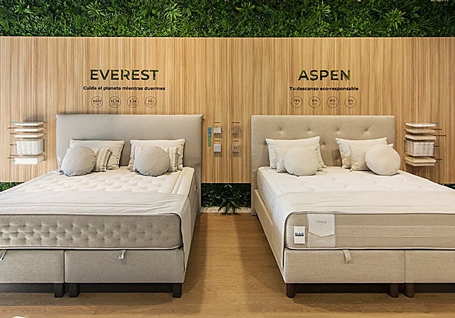 Exposiciones de camas de Maxcolchon.