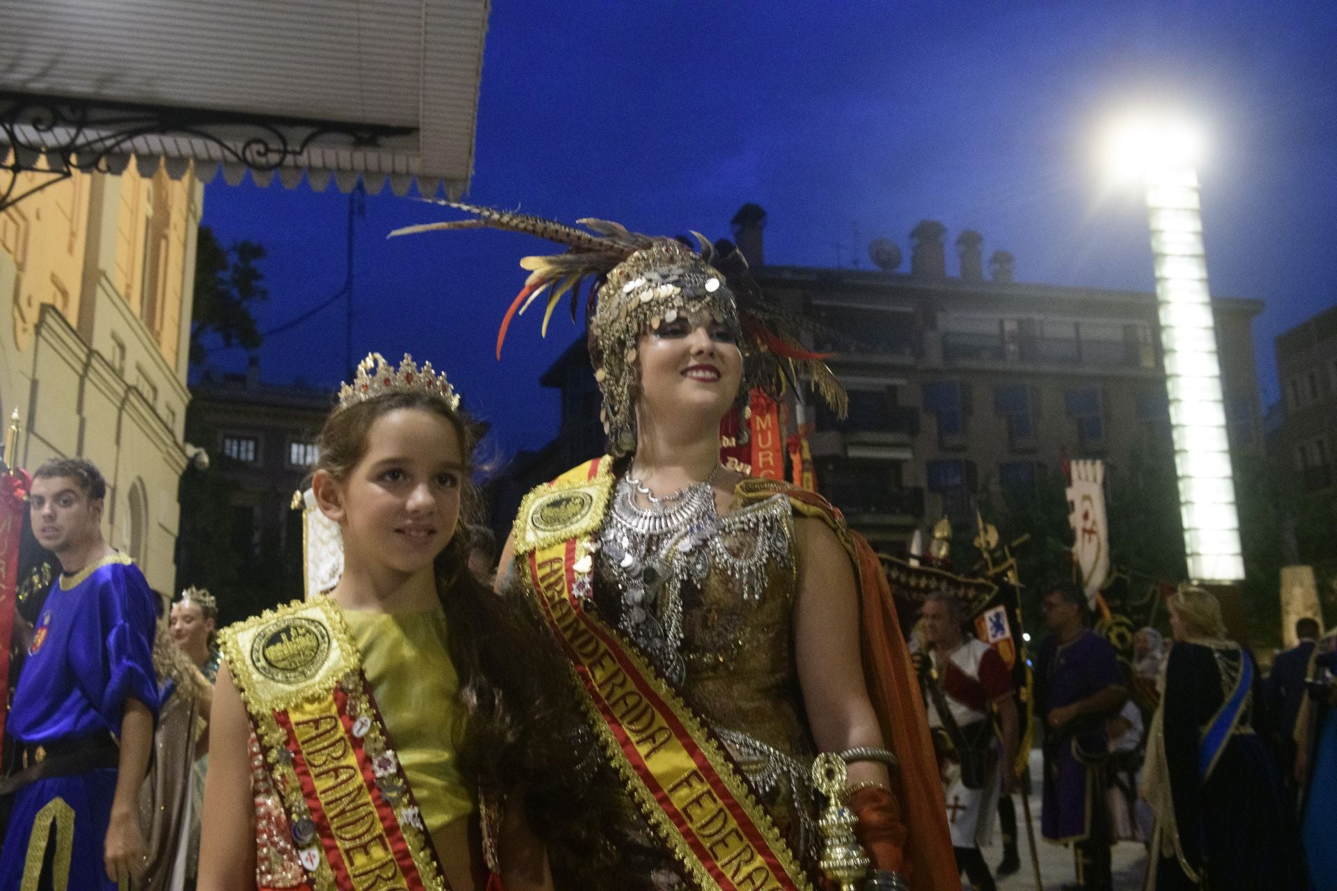 Las imágenes del pregón de las fiestas de Moros y Cristianos de Murcia