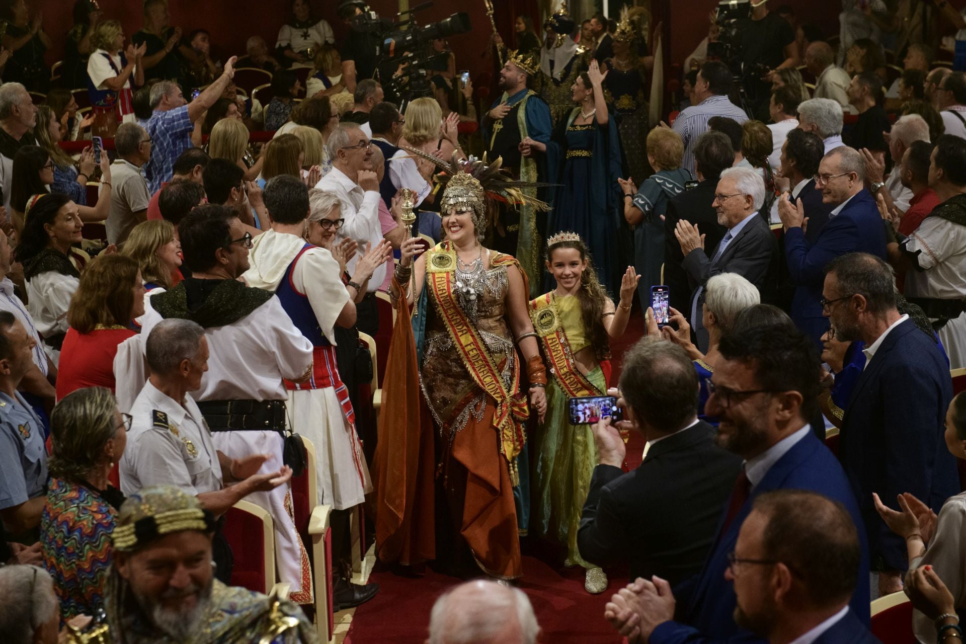 Las imágenes del pregón de las fiestas de Moros y Cristianos de Murcia