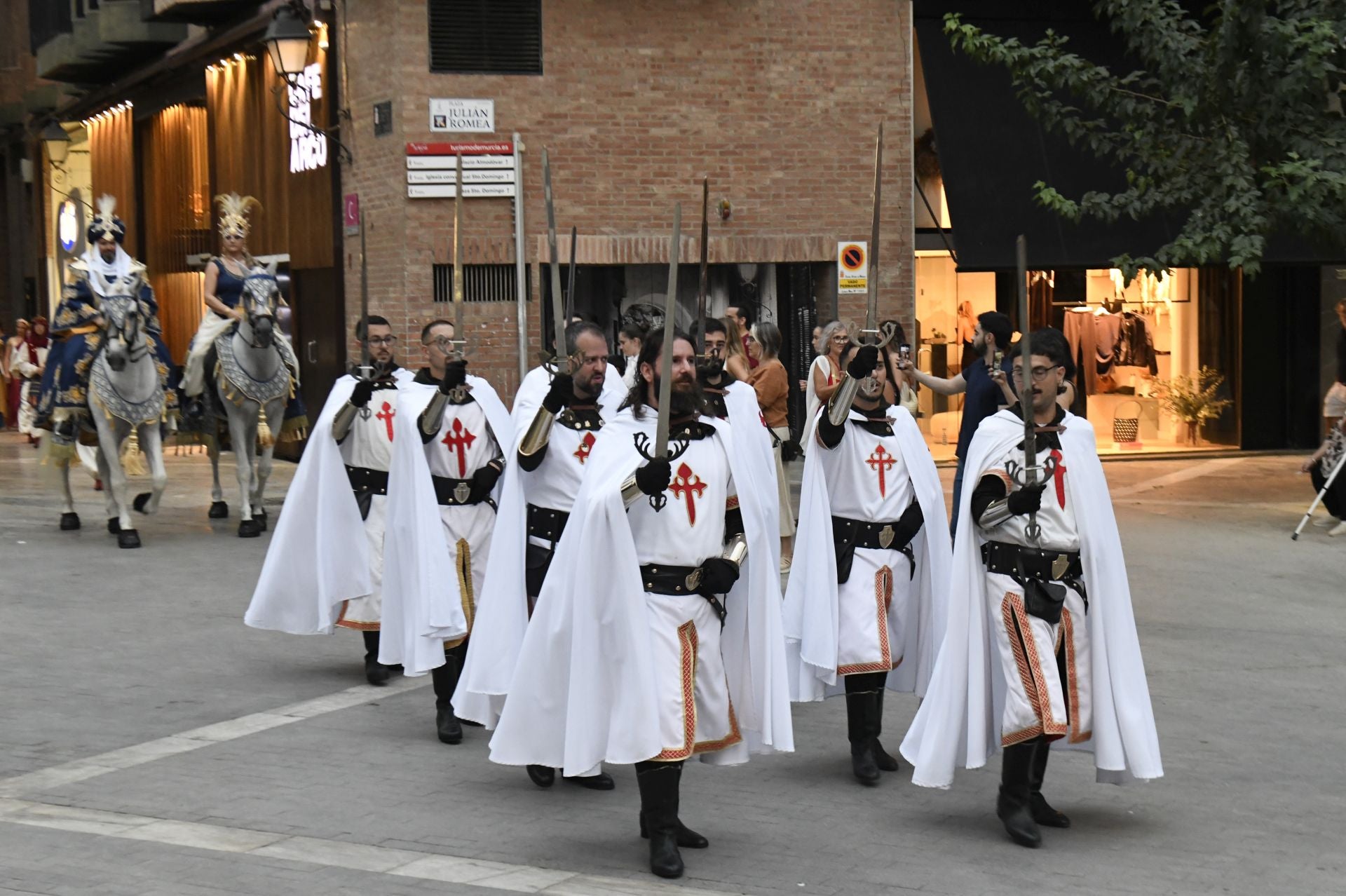 Las imágenes del pregón de las fiestas de Moros y Cristianos de Murcia