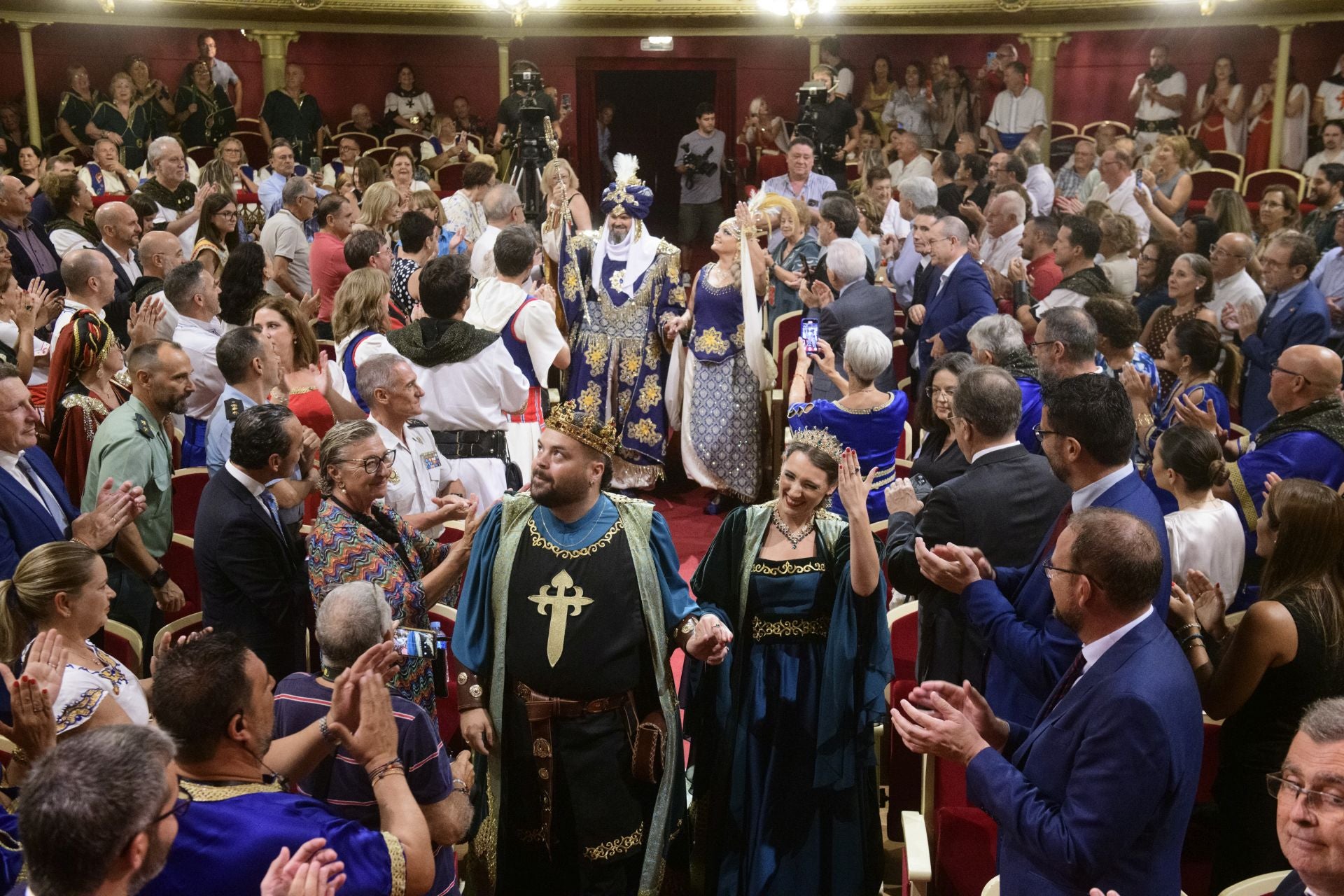 Las imágenes del pregón de las fiestas de Moros y Cristianos de Murcia