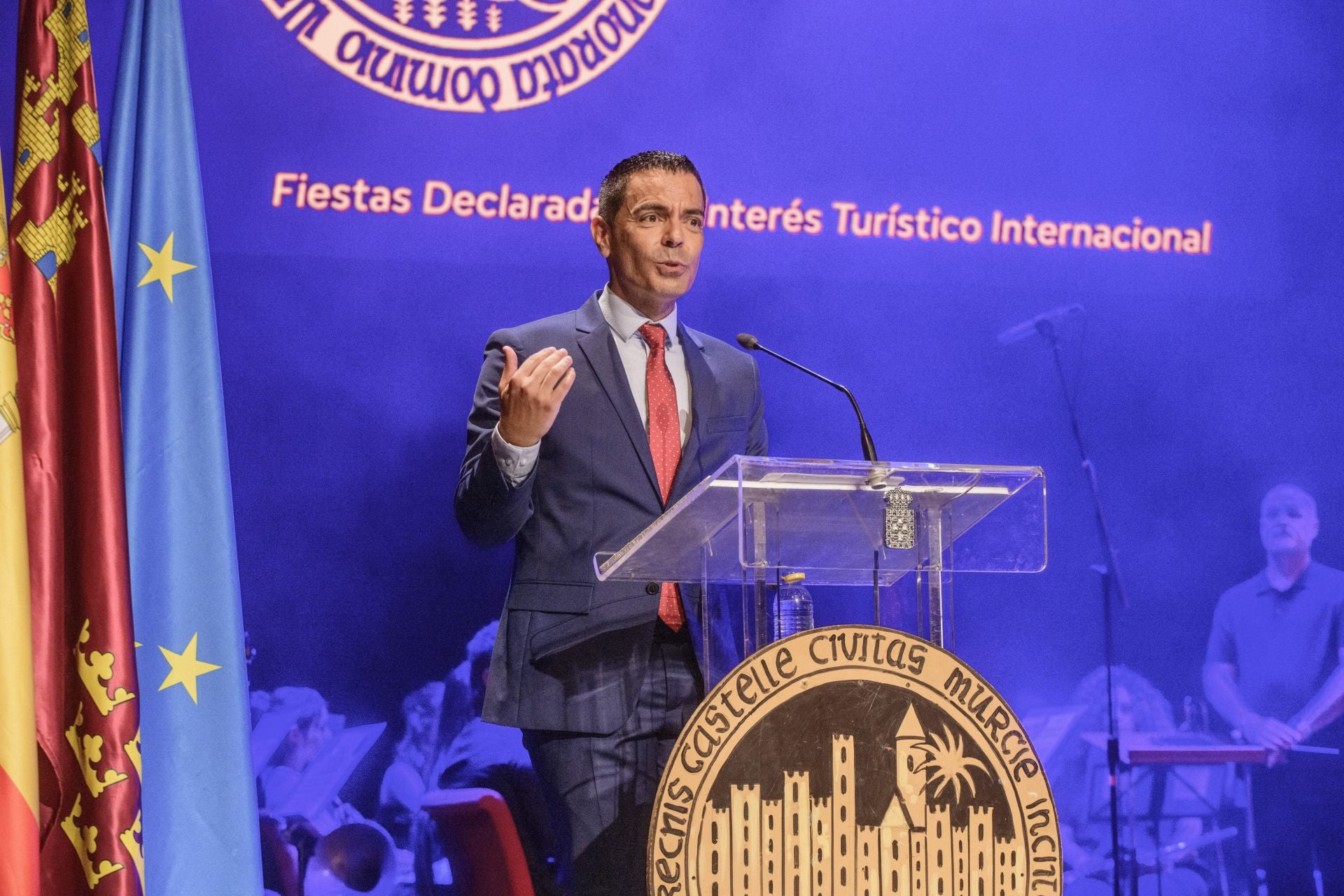 Las imágenes del pregón de las fiestas de Moros y Cristianos de Murcia