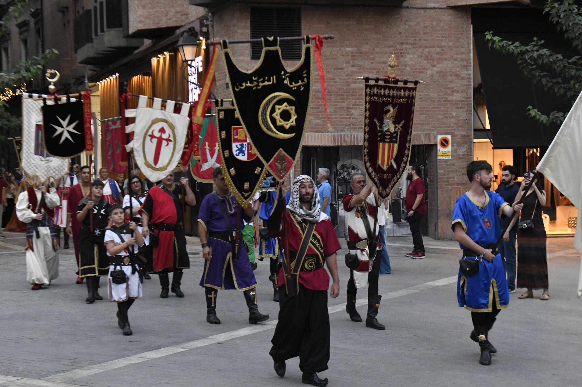 Las imágenes del pregón de las fiestas de Moros y Cristianos de Murcia