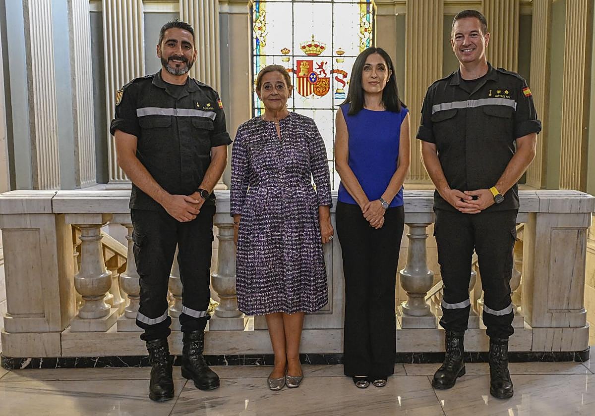La presentación del acto, este miércoles, en Murcia.