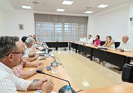 Reunión de la consejera Sara Rubira con representantes de COAG